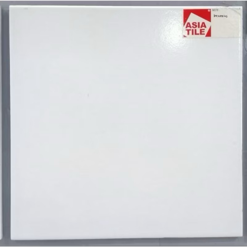 ASIA TILE MURANO KERAMIK LANTAI DINDING PUTIH POLOS