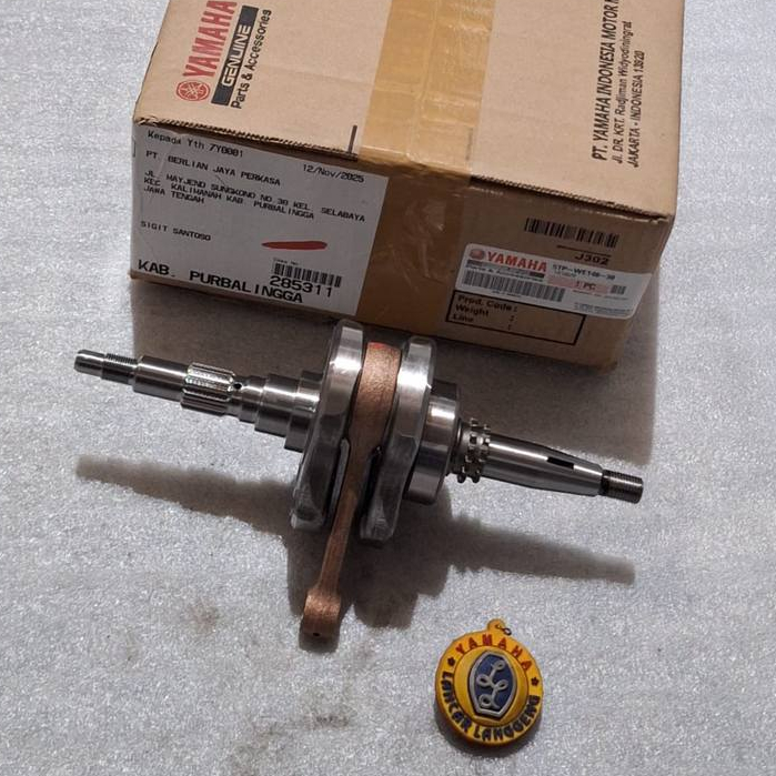 CRANKSHAFT ASSY / KRUK AS YAMAHA JUPITER Z LAMA / VEGA R NEW ORIGINAL YGP 5TP-WE140-30