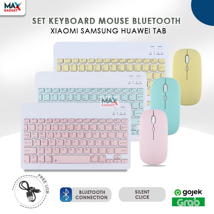 XIAOMI Motorola MotoPad Samsung iPad Advan Tab Huawei Megapad 10 Inch Keyboard Bluetooth Mouse Tab P