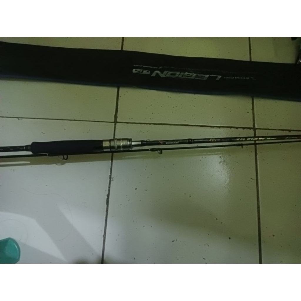 Joran pancing SHIKARI LEGION + REEL HE3000