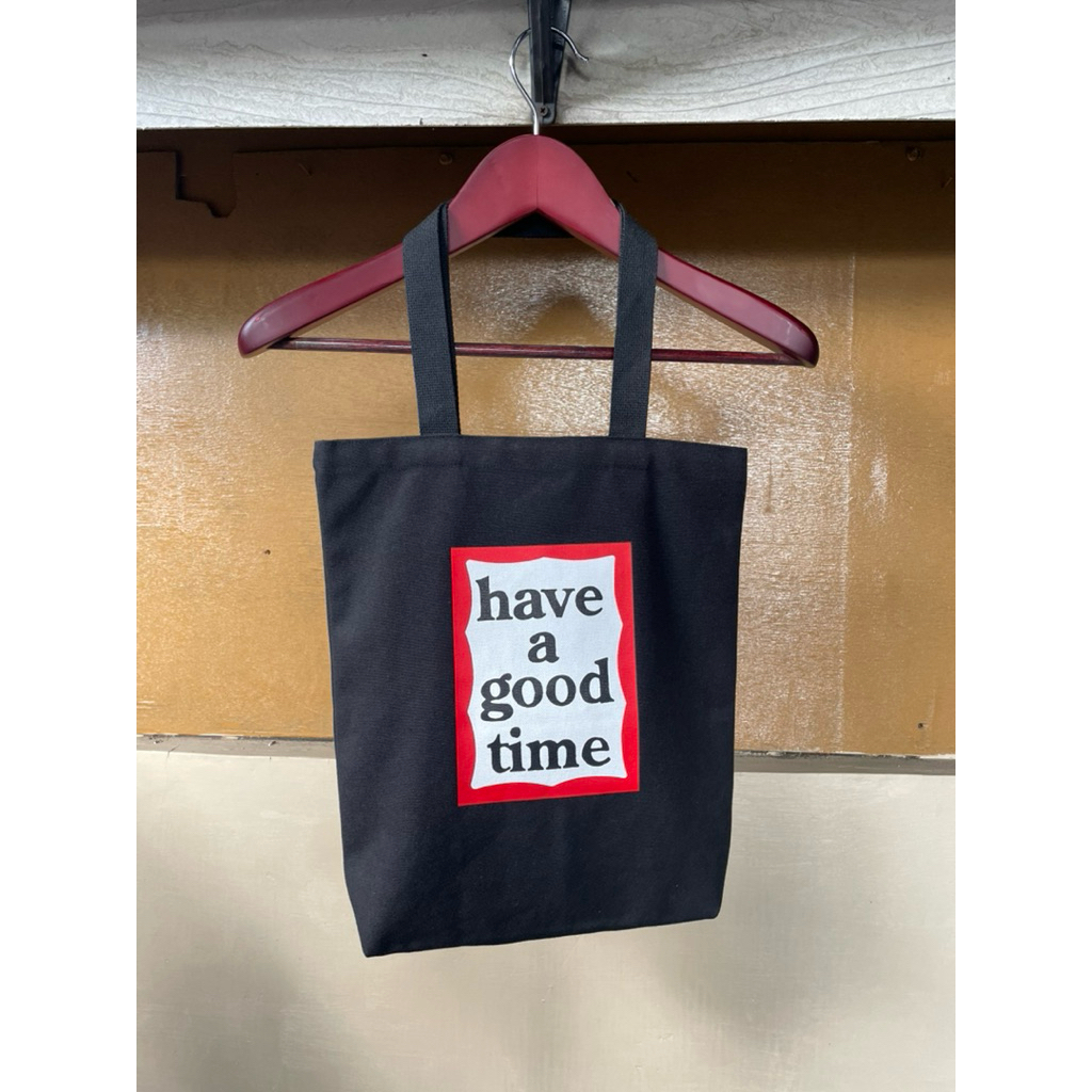 HAVE A GOOD TIME (HAGT) TOTEBAG ORIGINAL 100%