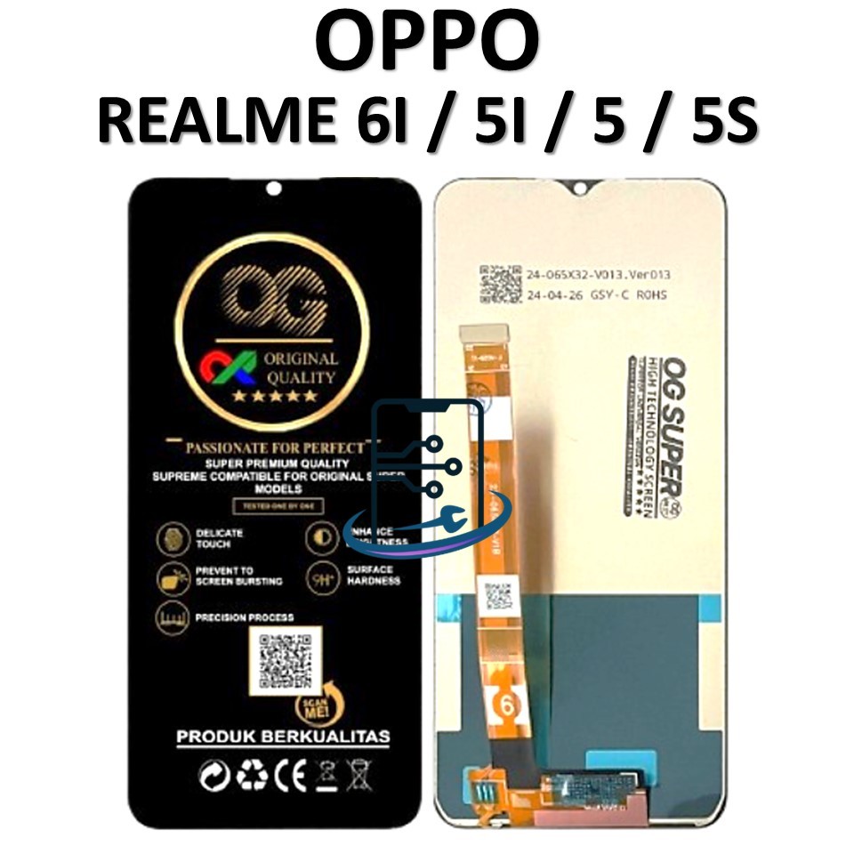 LCD TOUCHSCREEN REALME 6I / 5I / 5 / 5S ORI FULLSET