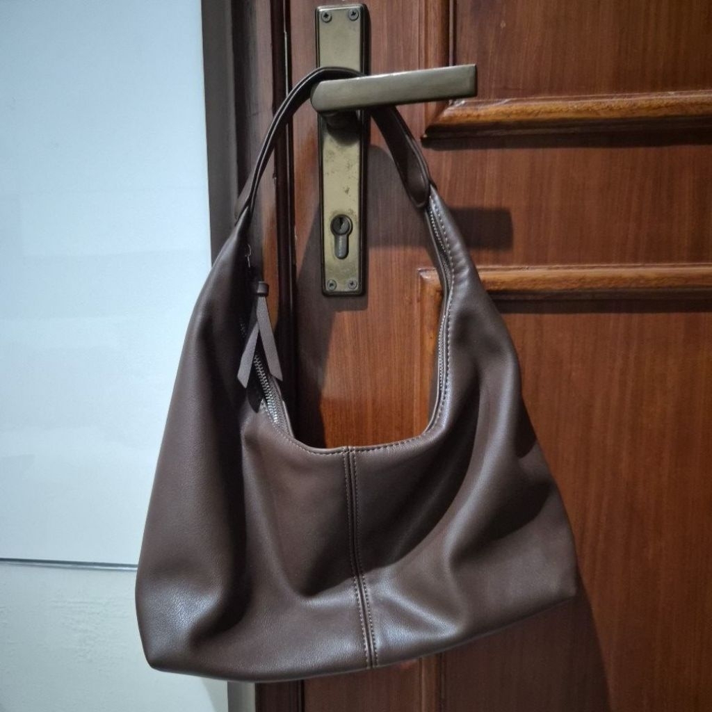 Bucks and Leather Hobo Bag
