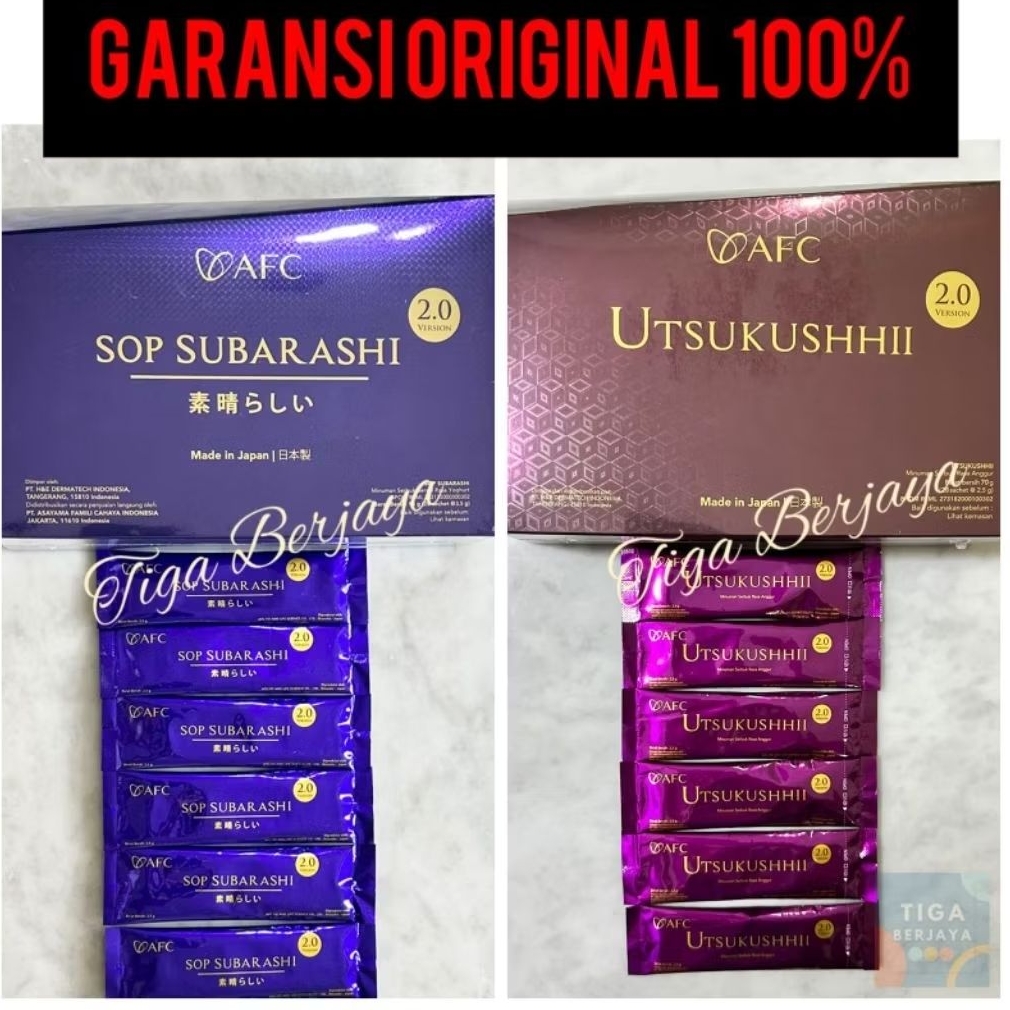 SACHET ECER 1/2 BOX SOP Subarashi Gold NEW Utsukushhii Utsu Gold Hikari SACHET ECER Sop100 Original 