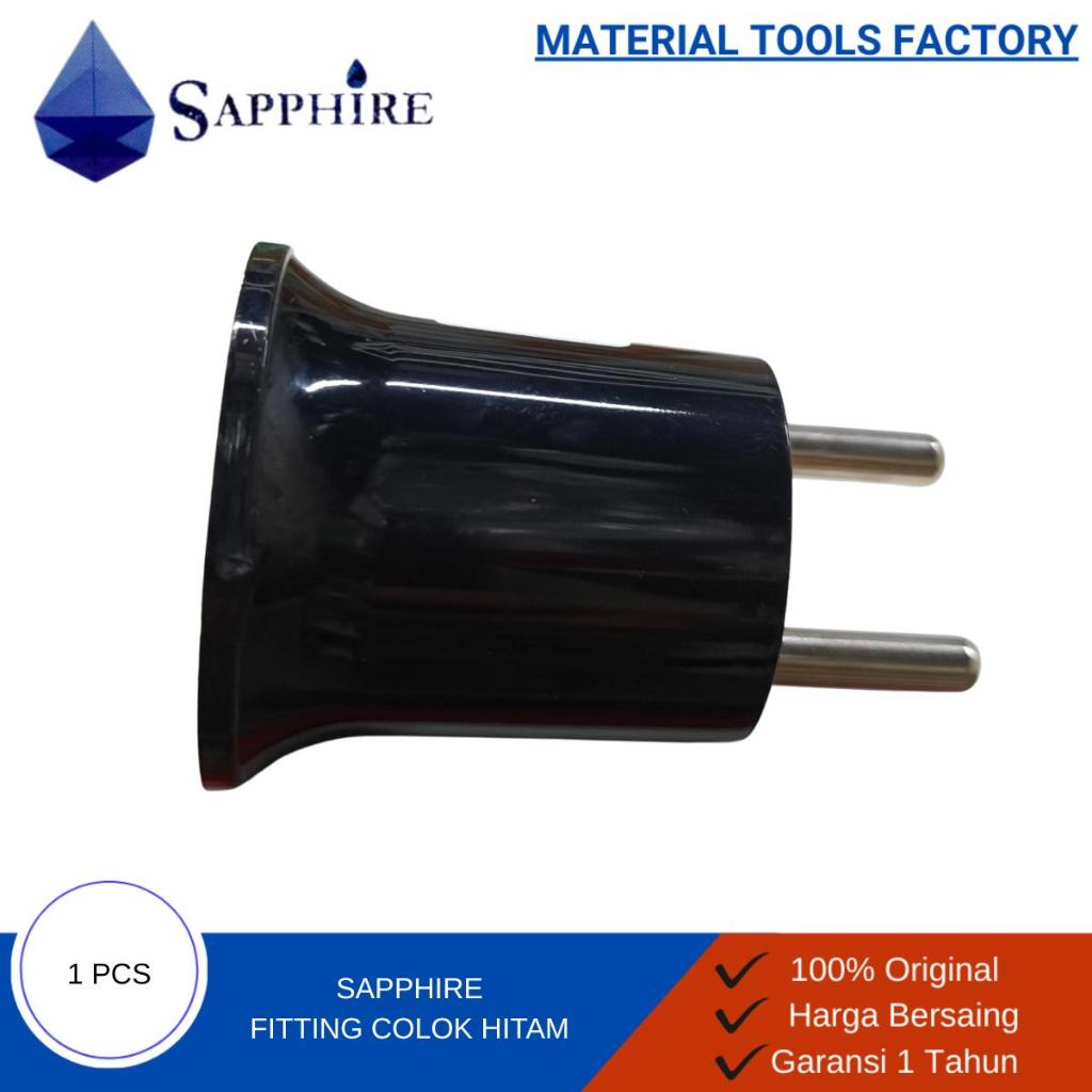 Fitting Colok - Fitting Colok Lampu - Fitting Lampu Colok E27 - Fitting Colok Hitam