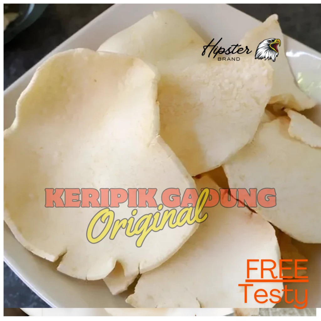 Keripik Gadung Mentah  1 kg Siap Digoreng
