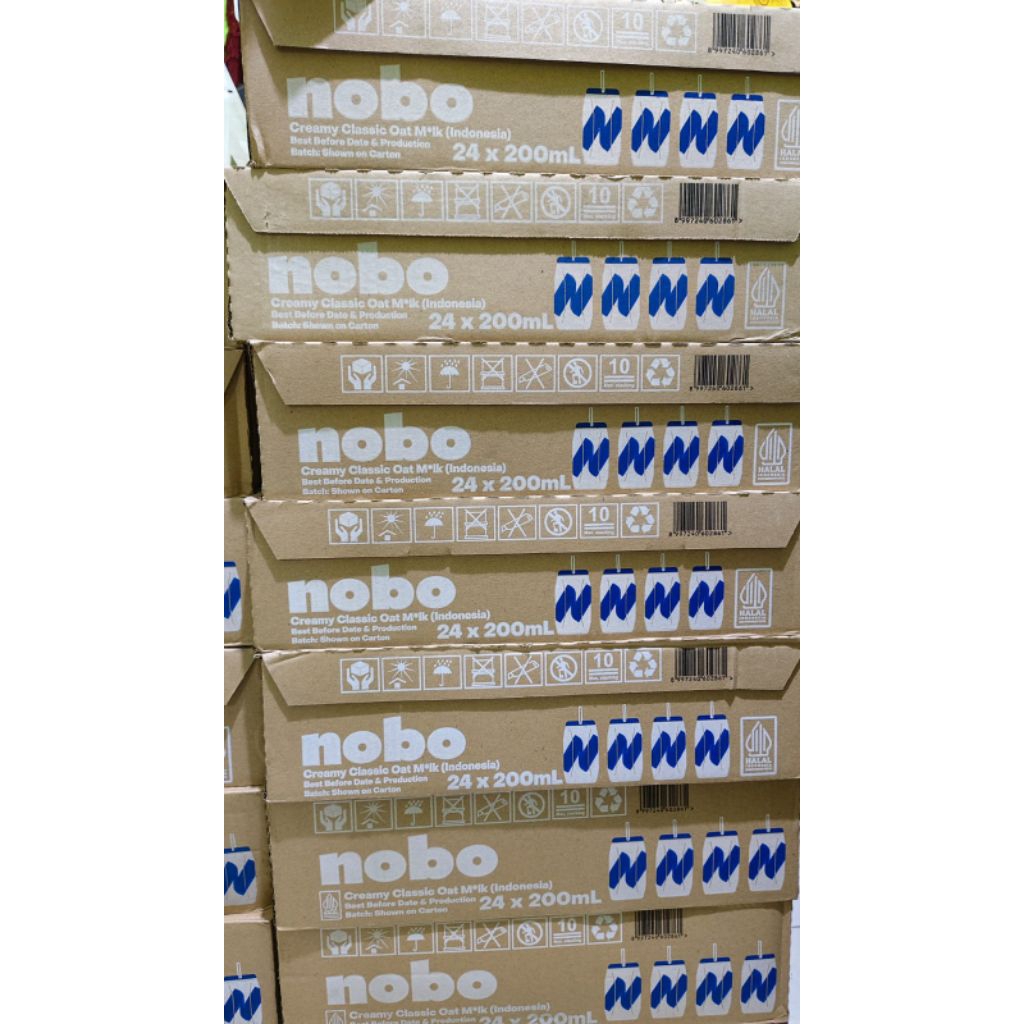 susu NOBO 1 karton