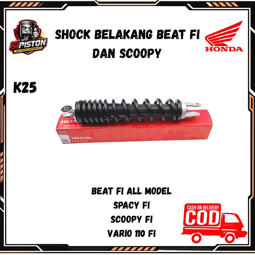 Shock belakang beat fi Dan scoopy k25 original