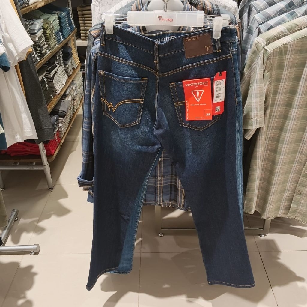 WATCHOUT CELANA JEANS PRIA - JEANS PANJANG PRIA KEREN - ORIGINAL