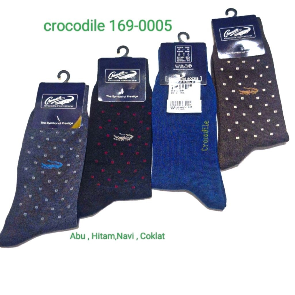 Crocodile kaos kaki Pria Casual / Kaos kaki Formal / Kaos kaki Kantoran - Crocodile Bussiness socks 