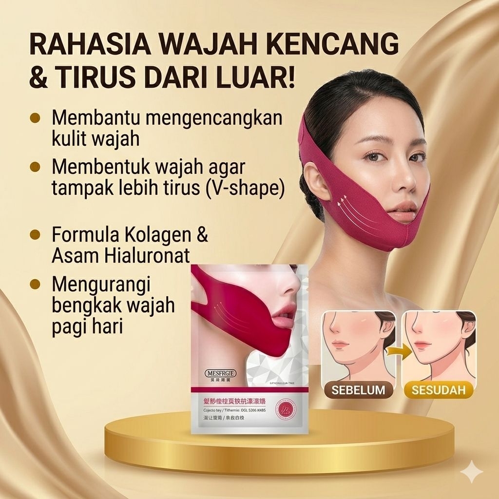 THE PUTEH HUNMUI V-SHAPE LIFTING MASK / HUNMUIRED HONEY LIFTING AND FIRMING COLLAGEN MASK