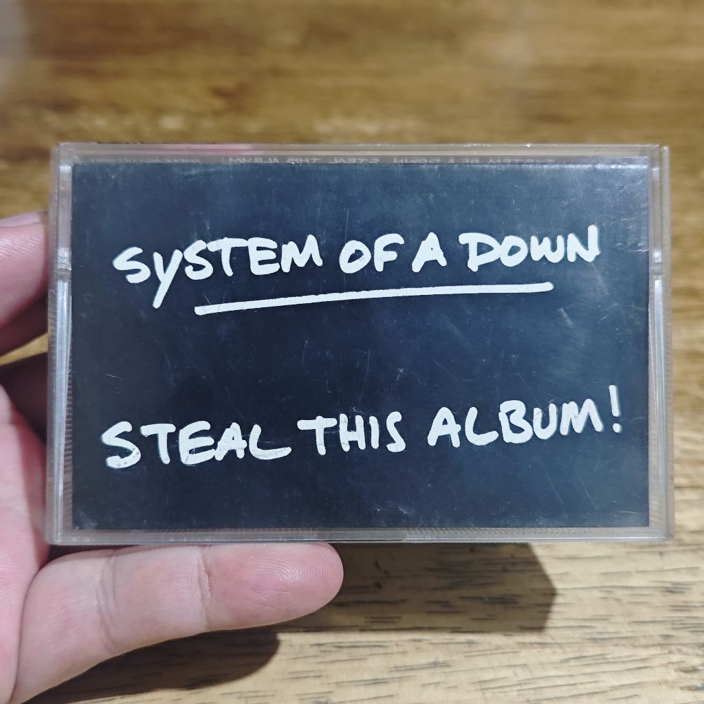 kaset SYSTEM OF A DOWN SOAD steal this album
