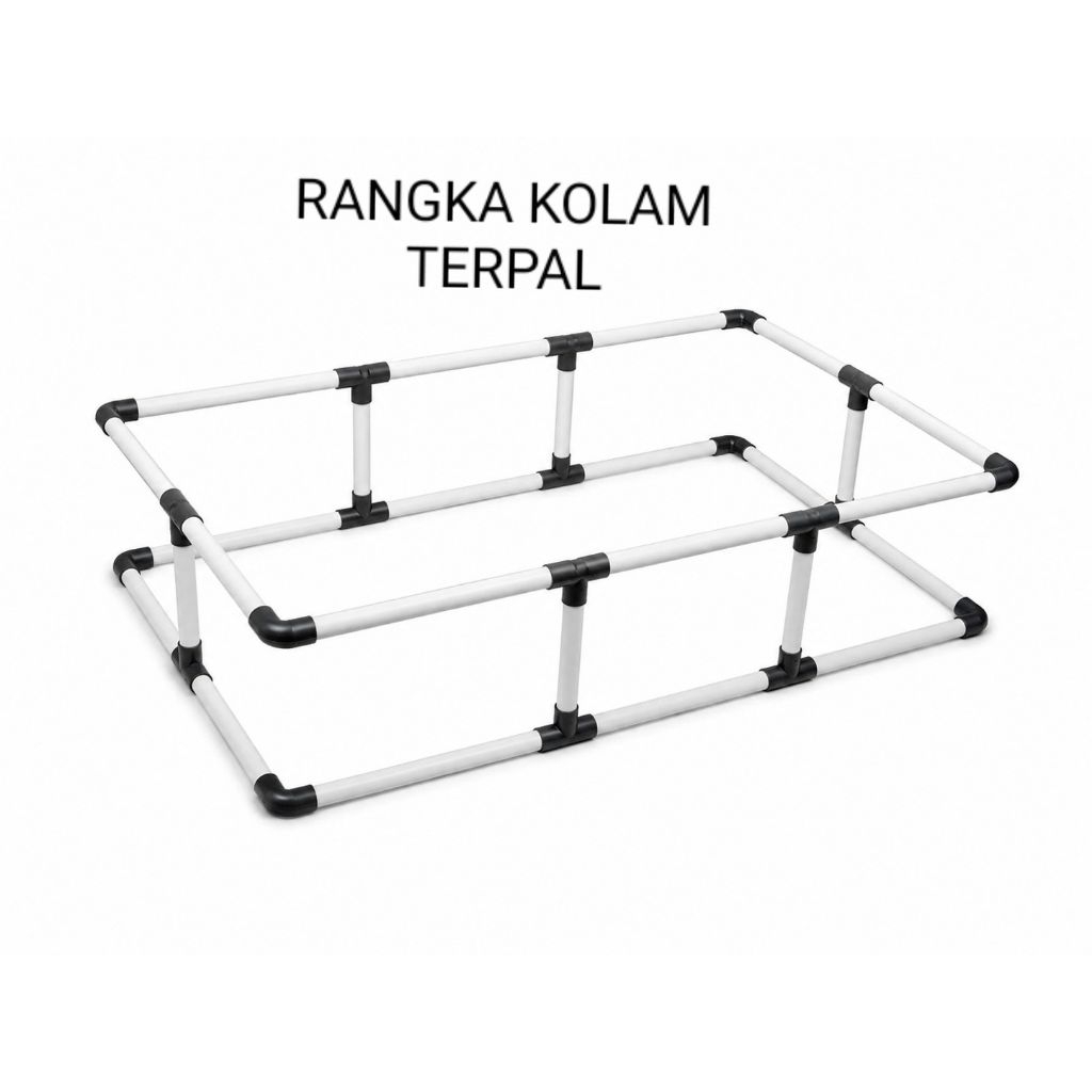 Rangka Kolam Ikan Terpal PVC Tebal Kokoh dan Awet