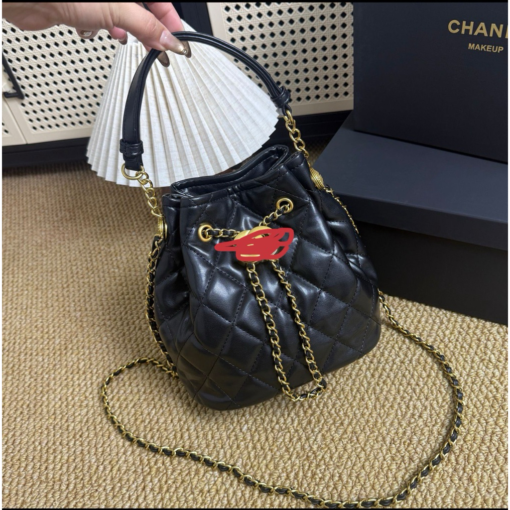 drawstring bucket bag sling bag vip gift