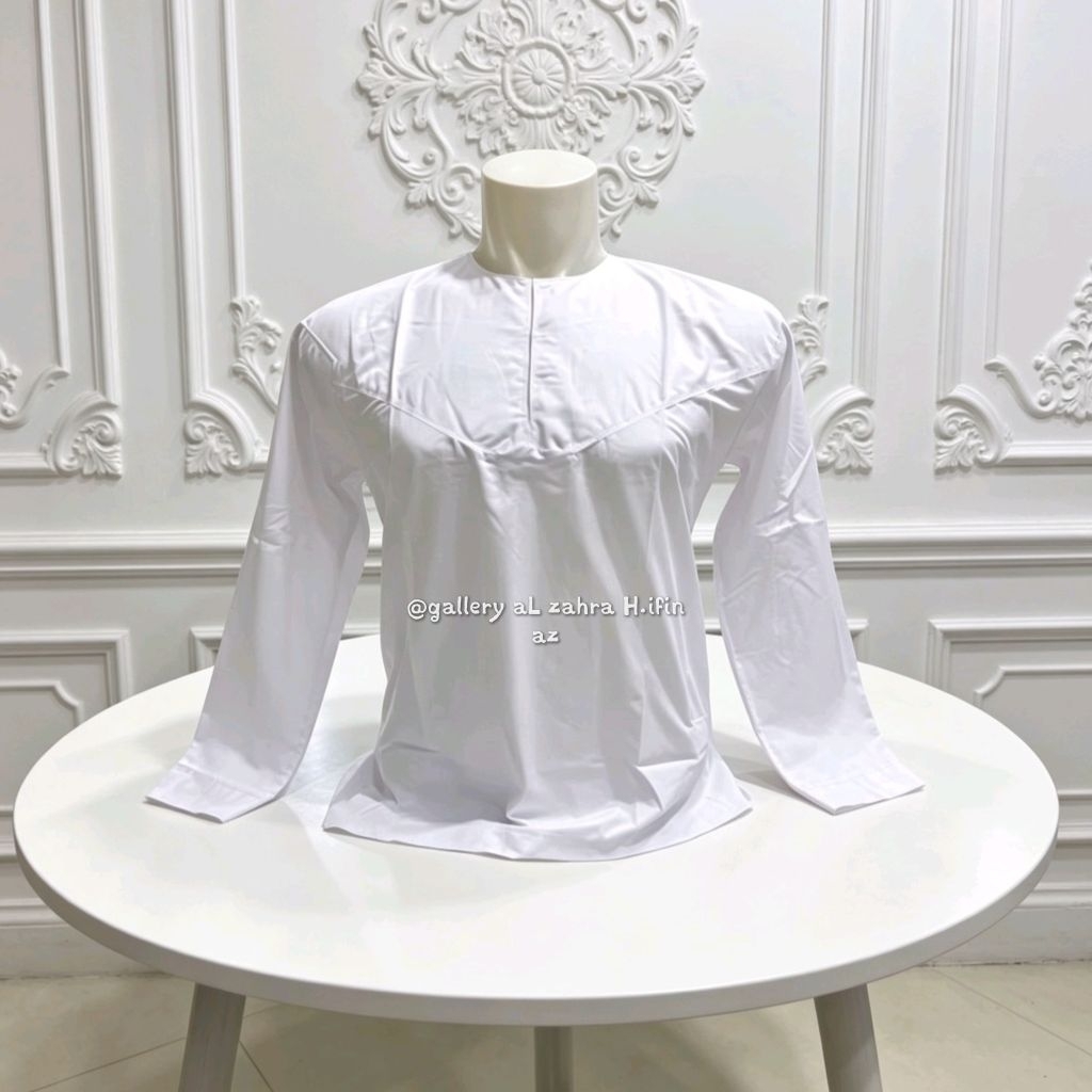 BAJU KOKO MUZDALIFAH OBLONG busana muslim pria bisa COD