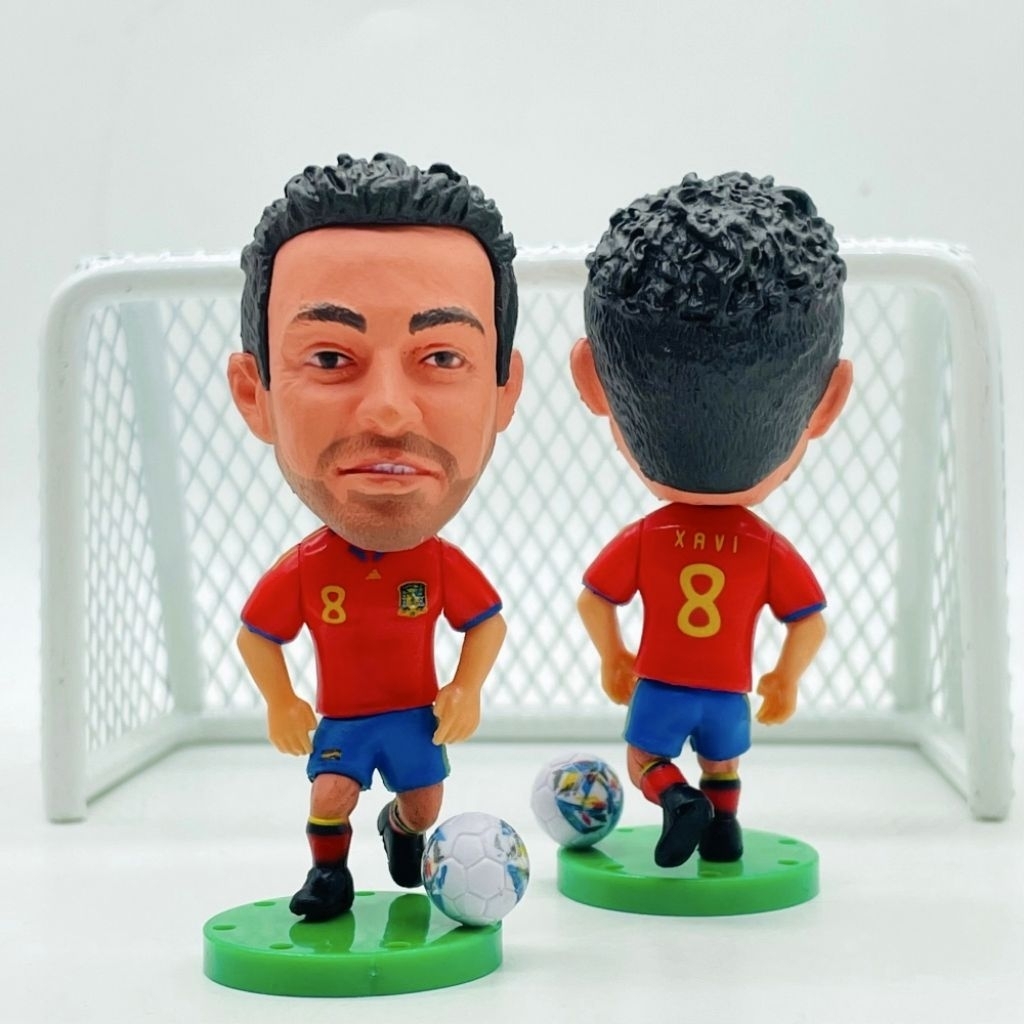 Action figure Xavi Hernandez Spain 2010 World Cup Champion soccerwe original