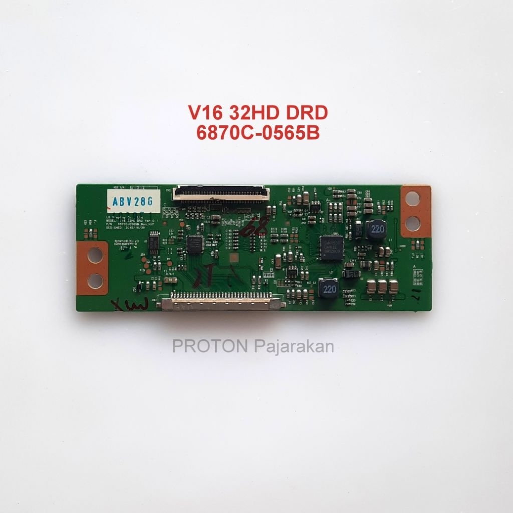 Tikon layar LED TV LG 32LW541H 32LW541H-TD Tcon Display V16 32HD DRD 6870C-0565B LCD panel Timing Co