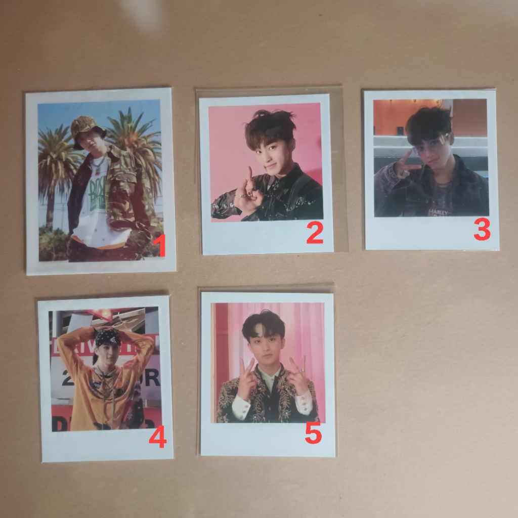 [READY] POLAROID MARK NCT 127 NCT DREAM OFFICIAL ALBUM MERCHANDISE PHOTOCARD MARK LEE SUPERM STICKER