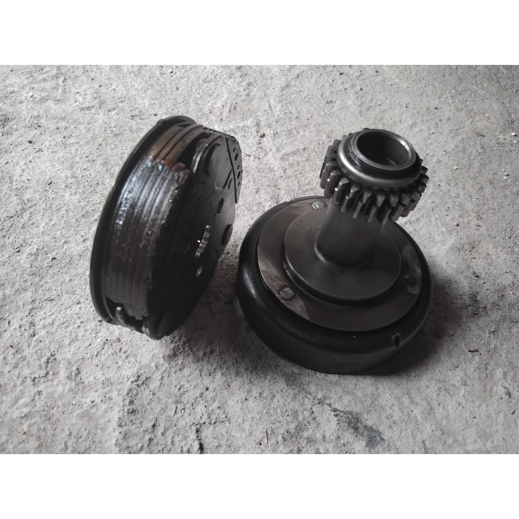 mangkok kampas ganda set kawasaki zx130