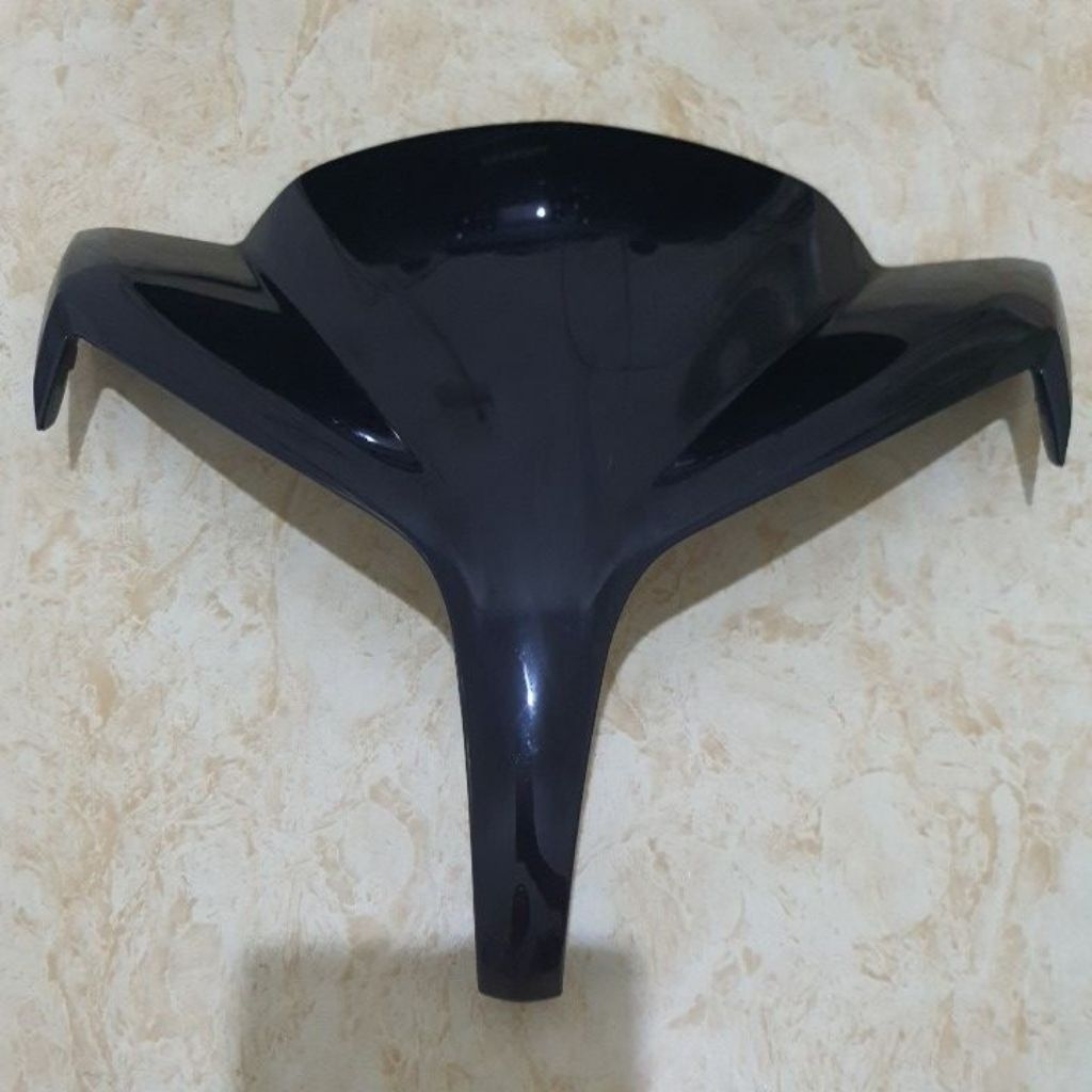 VISOR COVER BATOK LAMPU DEPAN STANG ATAS JUPITER Z HITAM 31B-F6477-00-P0 ORI YGP