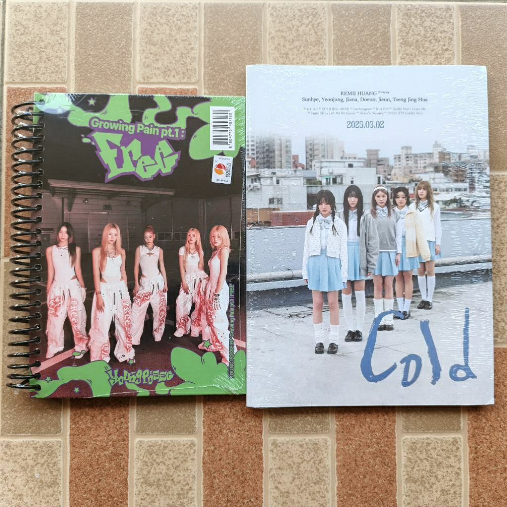 [READY SEALED] Young Posse Album Growing Pain Pt. 1 : FREE, & COLD