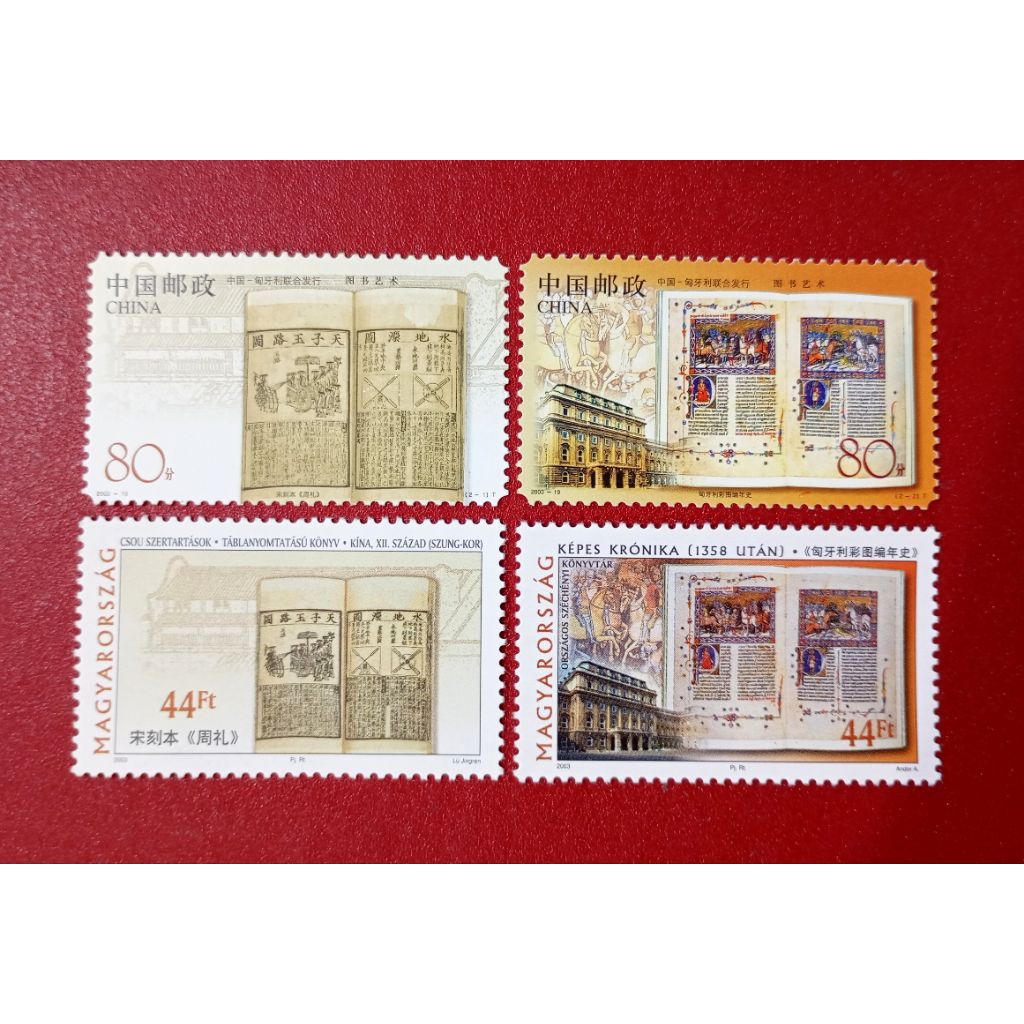 PRANGKO JOINT ISSUED CHINA - HUNGARY