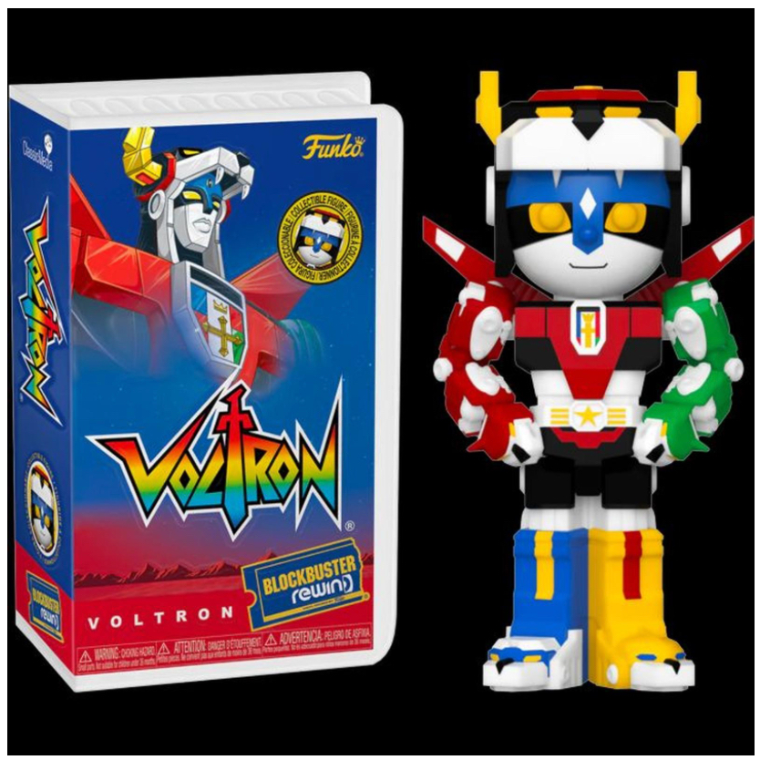 FUNKO BLOCKBUSTER REWING VOLTRON FIGURE [SEALED]