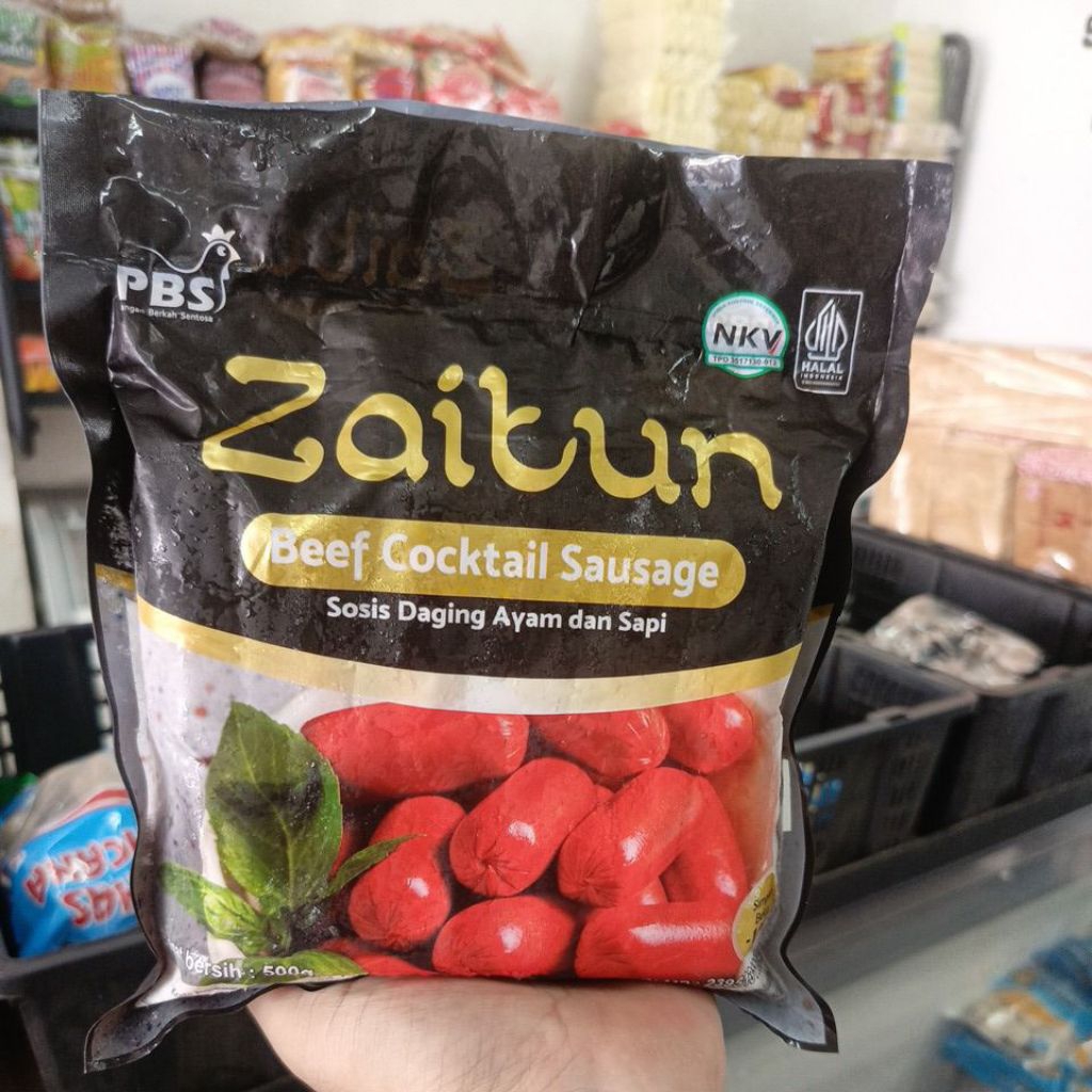 Zaitun Sosis Beef Cocktail Sausage 500gr