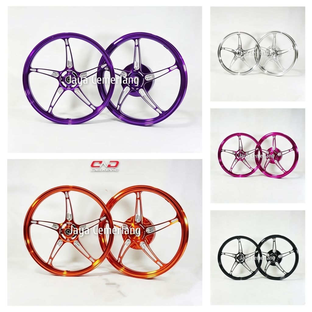 VELG DELKEVIC K SPEED RING 17 PALANG BINTANG LAUT MIO LAMA MIO SPORTY MIO OLD