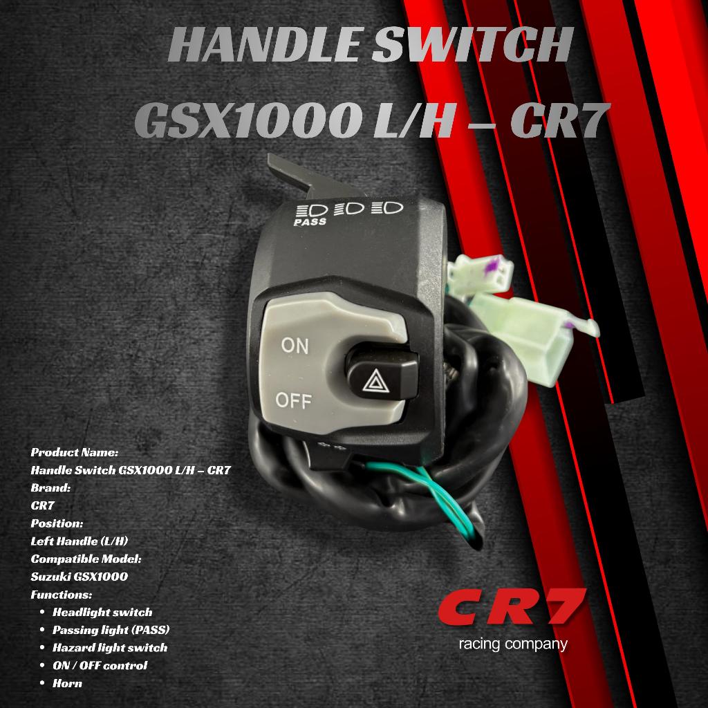 Saklar Setang Kiri Suzuki GSX1000 CR7 - Handle Switch GSX1000 L/H Original Style