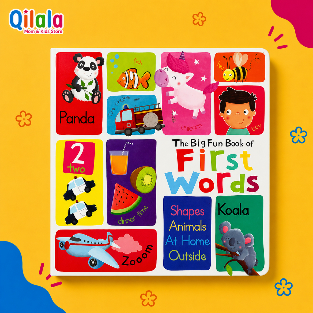 The Big Fun Book Of First Words - North Parade Publishing [BBW]