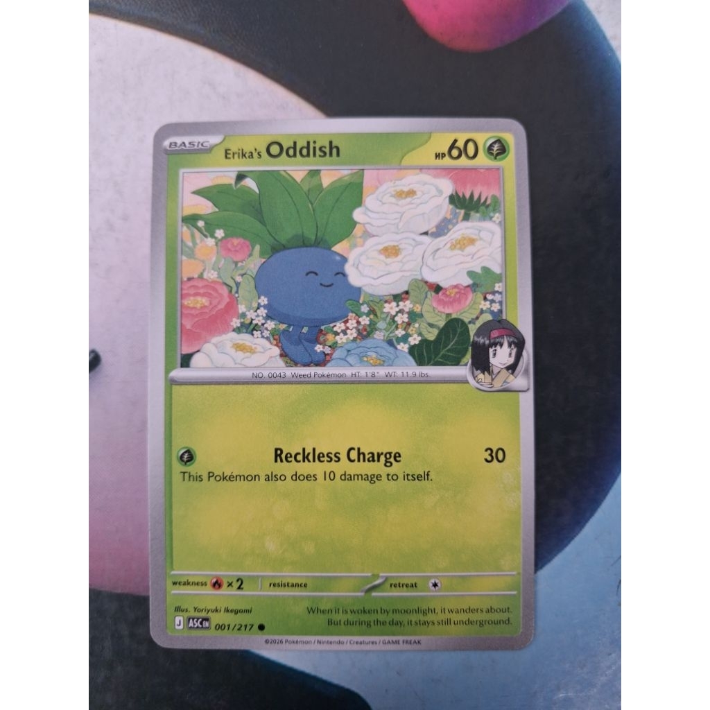 TCG Card Pokemon Oddish (English)