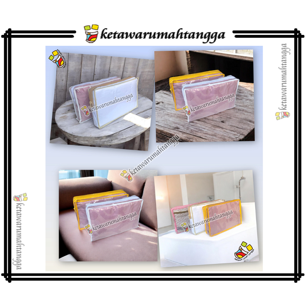 Paket Grosir Tas Mika Sprei Resleting | Bahan Kuat dan Awet | ketawarumahtangga