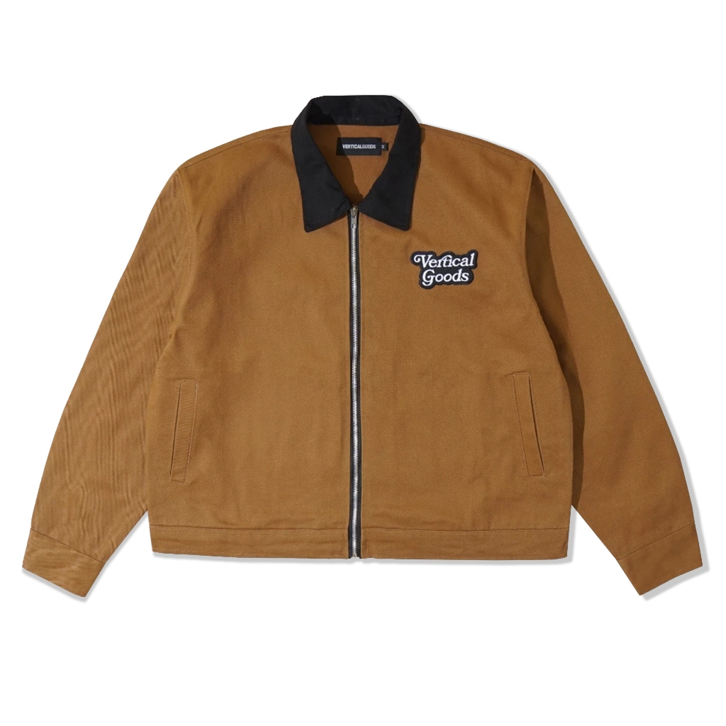 Verticalgoods | WORK JACKET BOXY Brown Coklat | DETROIT