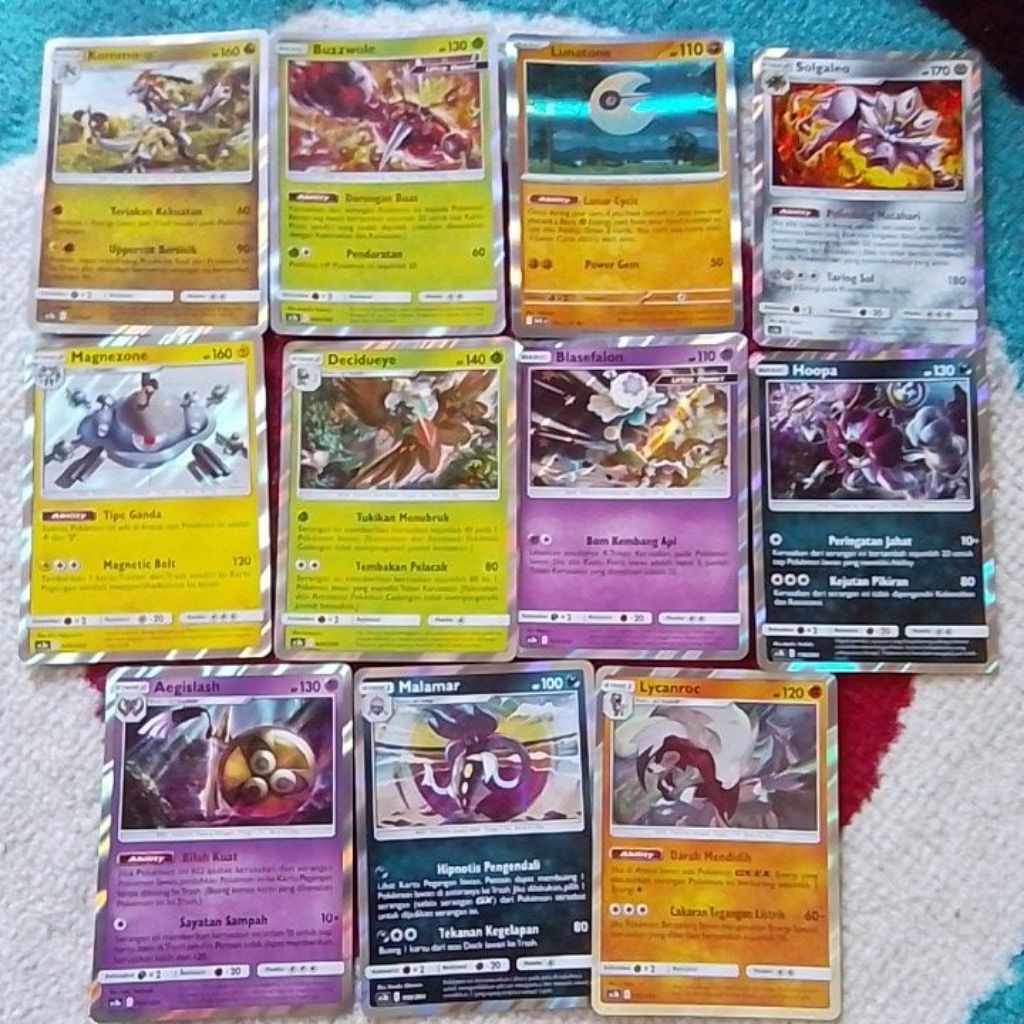 kartu pokemon holo