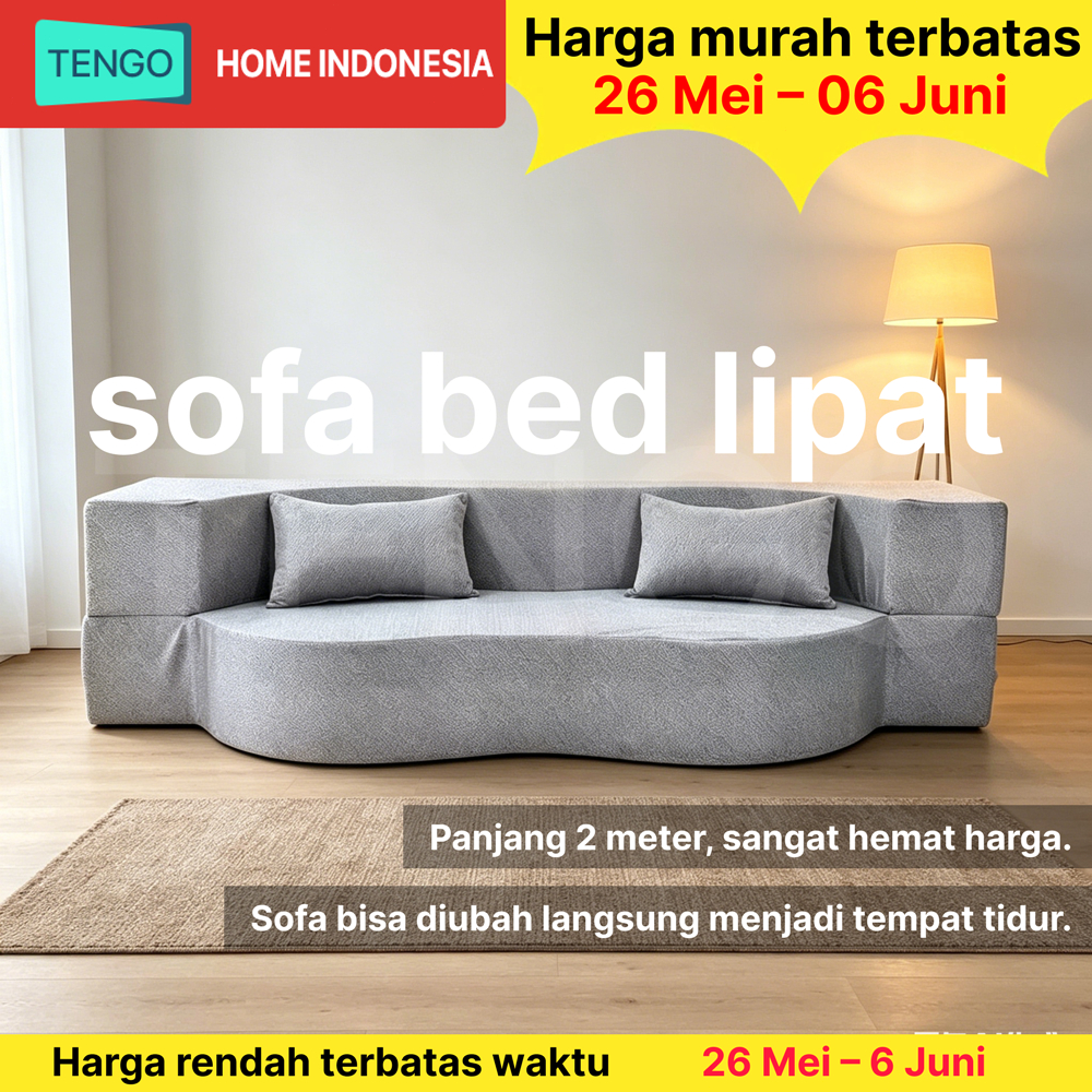 Tengo lipat sofa/sofa minimalis/sofa bed/lipat tempat tidur sofa/ tempat tidur lipat/sofa lipat/100*