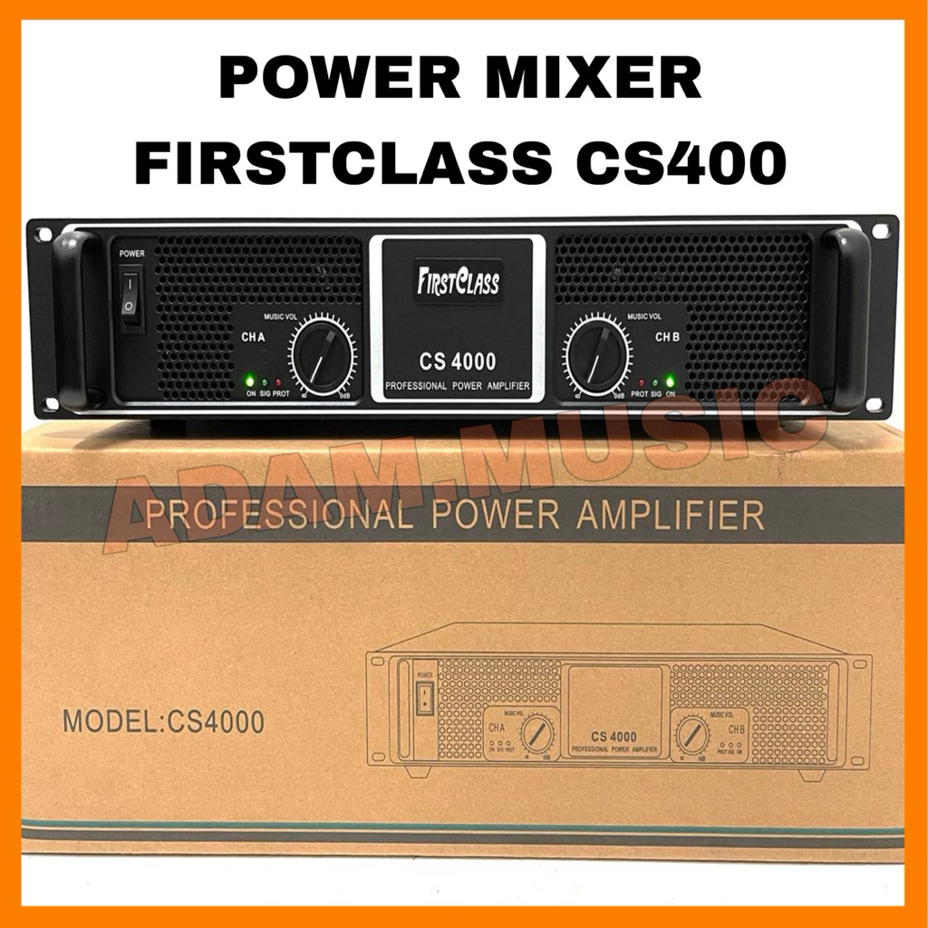 Power Amplifier FIRSTCLASS CS4000 Power Amplifier Original Profesional cs4000 ( COD )