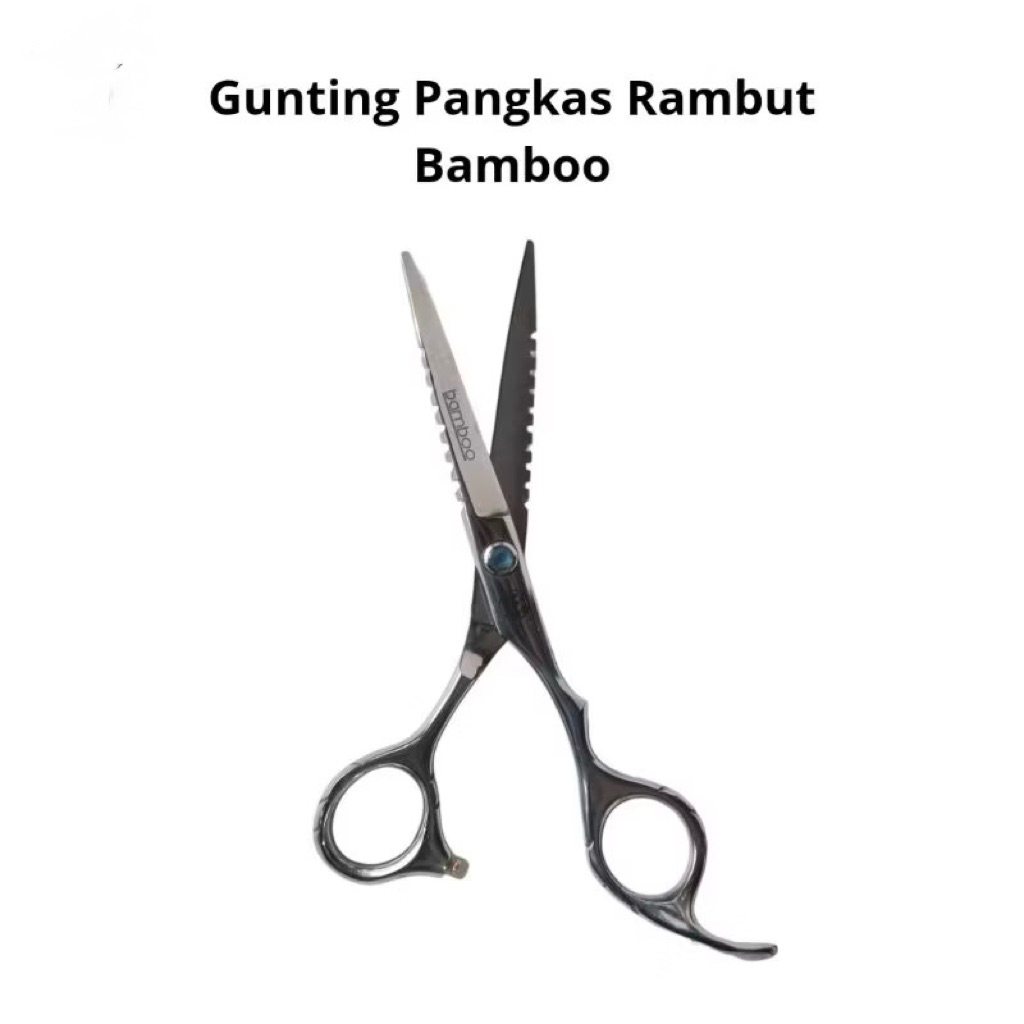 BAMBOO Gunting Rambut Stainless Steel | Gunting Potong Rambut | Gunting Pangkas Rambut