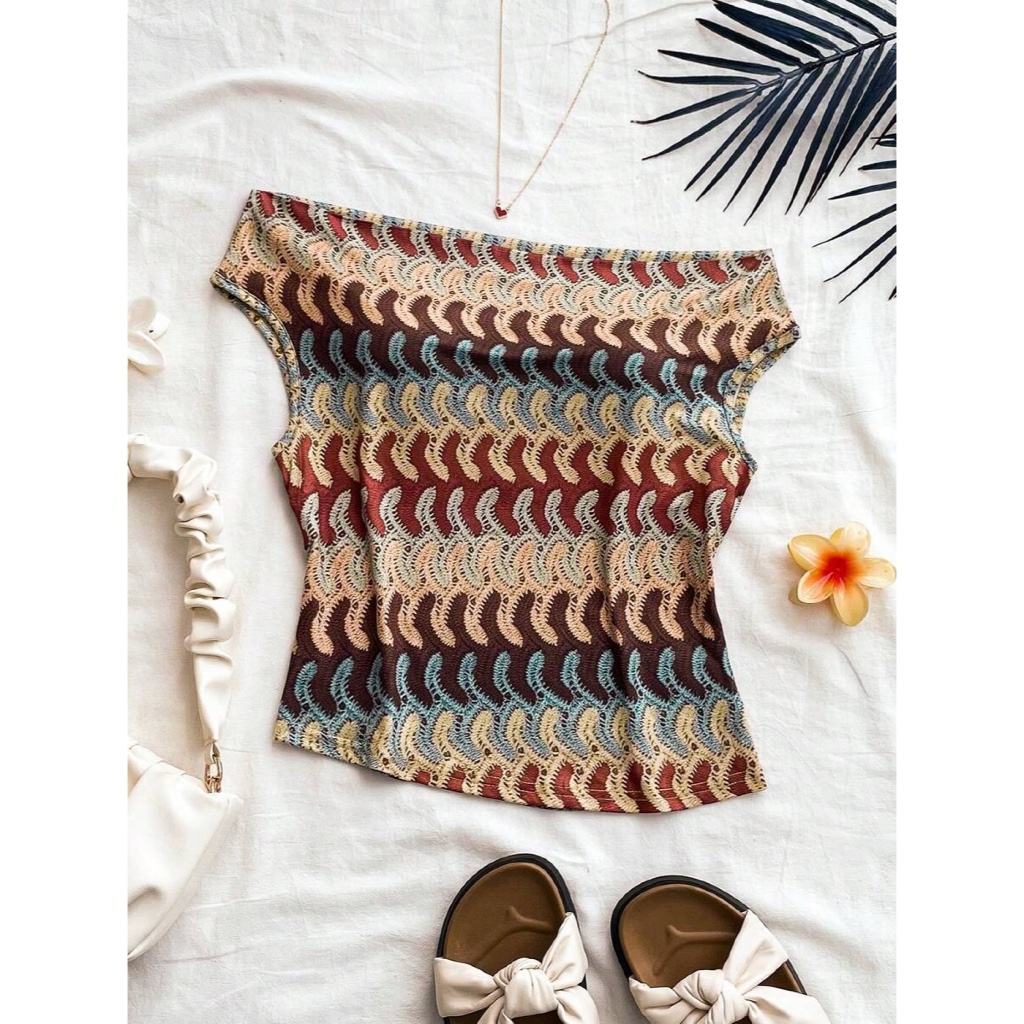 Sexy Crop Top | Atasan Blouse Crop Top