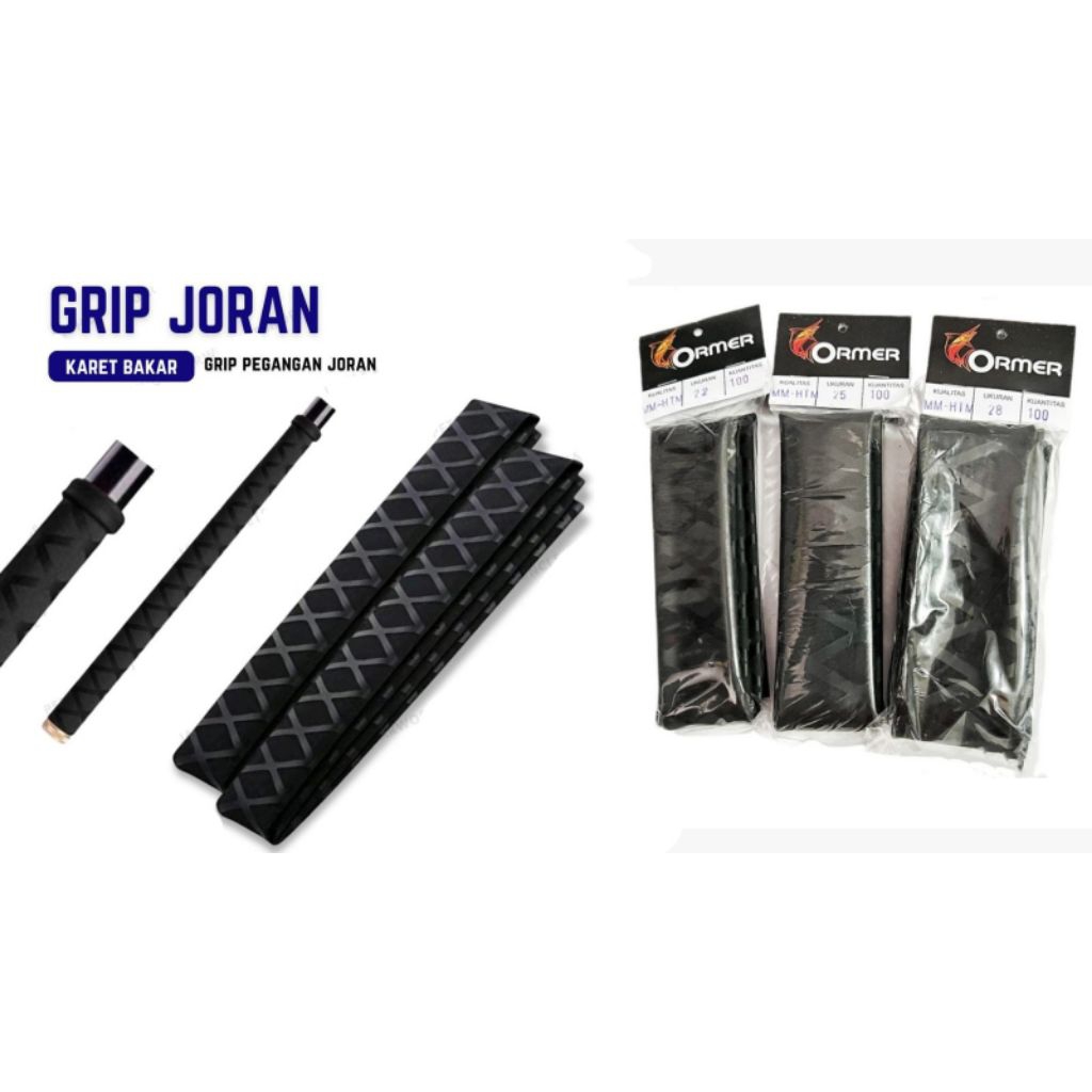 GRIP KARET BAKAR JORAN panjang 1 meter