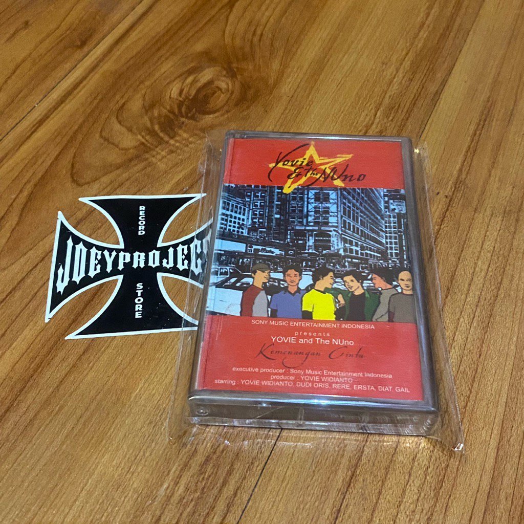 kaset yovie & nuno - kemenangan cinta