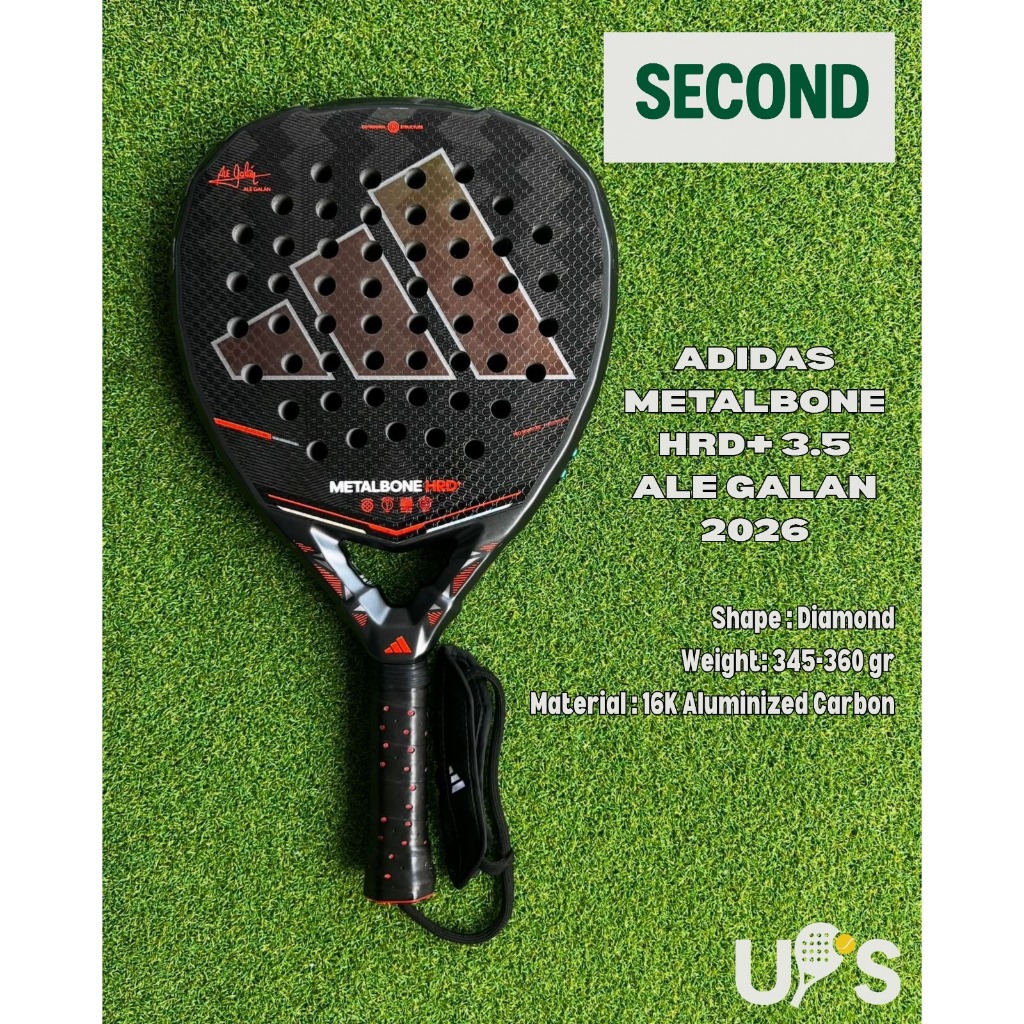 Adidas Metalbone HRD+ 3.5 Ale Galan 2026 Raket Padel Second UR1084