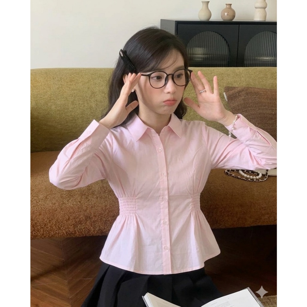 WISPIE PLAIN SHIRT/ KEMEJA WISPIE POLOS