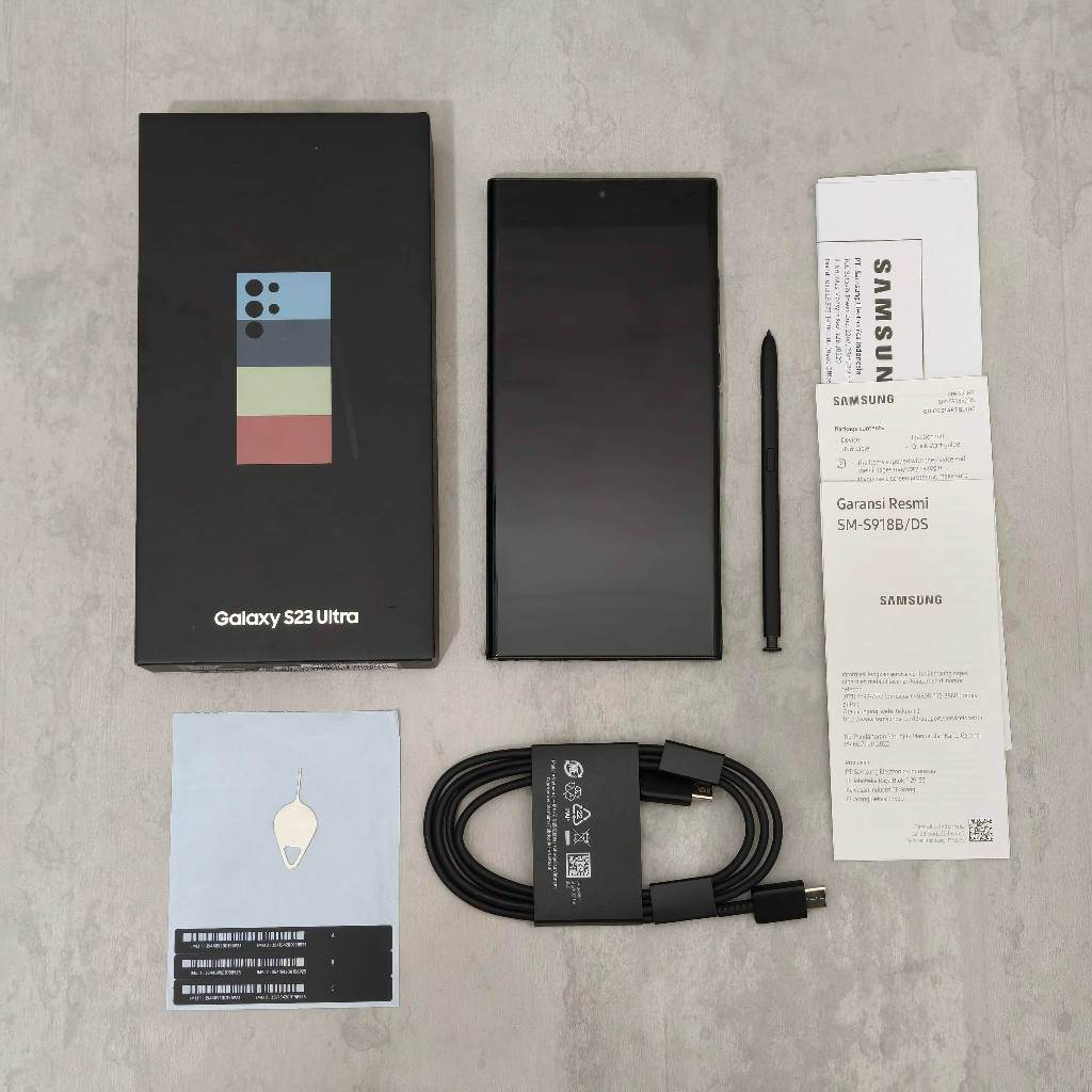 Samsung Galaxy S23 Ultra 512GB 12GB SEIN Fullset | 512/12 GB Second Bekas Preloved