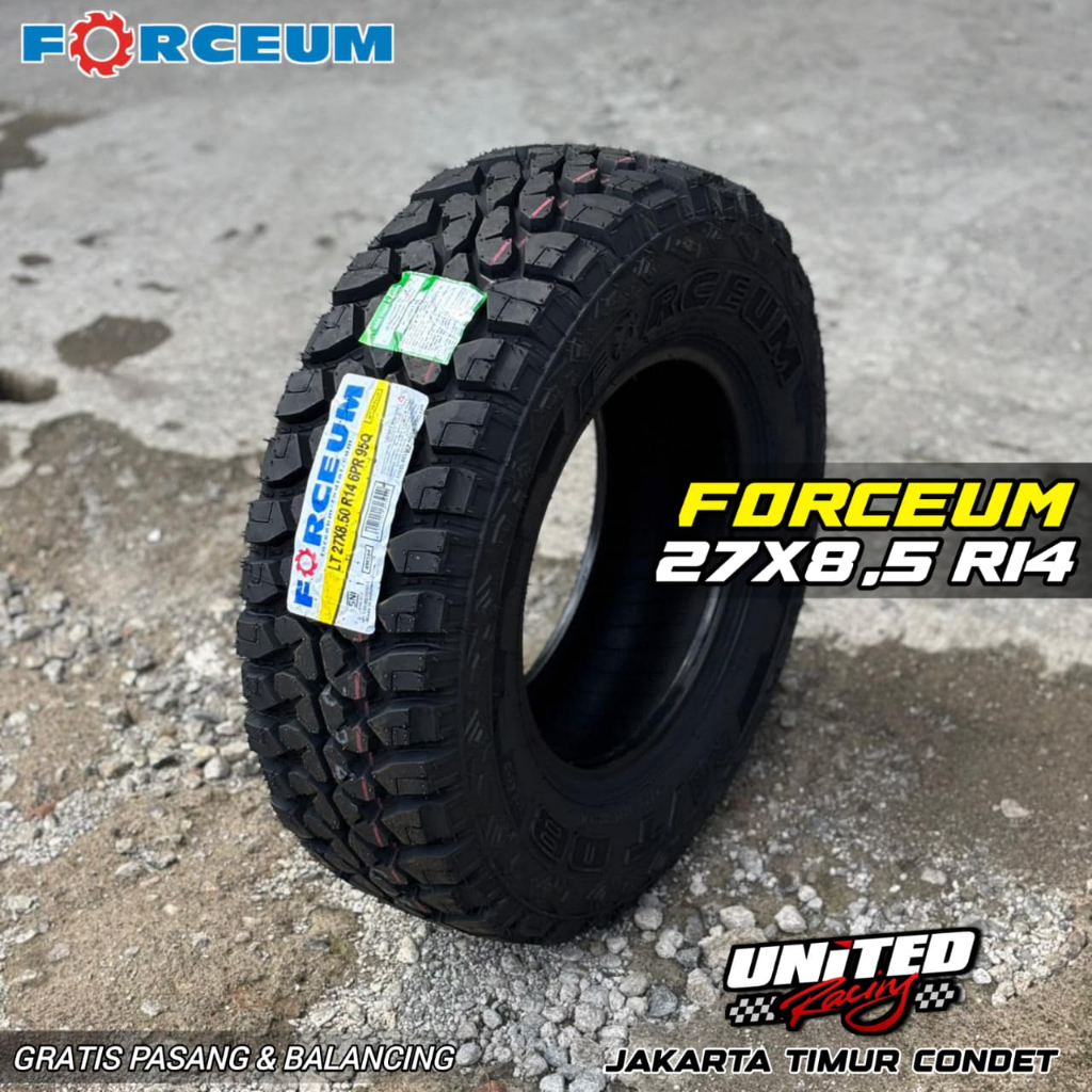 Ban Pacul ORCEUM M/T 08 PLUS 27 8,5 R14 Ban Berkualitas