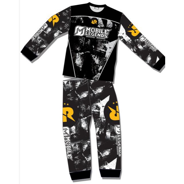 SETELAN BAJU ANAK FREE FIRE TEAM SQUAD RRQ | SETELAN BAJU ANAK TEAM RRQ EVOS ML FF ONIC | SETELAN KA
