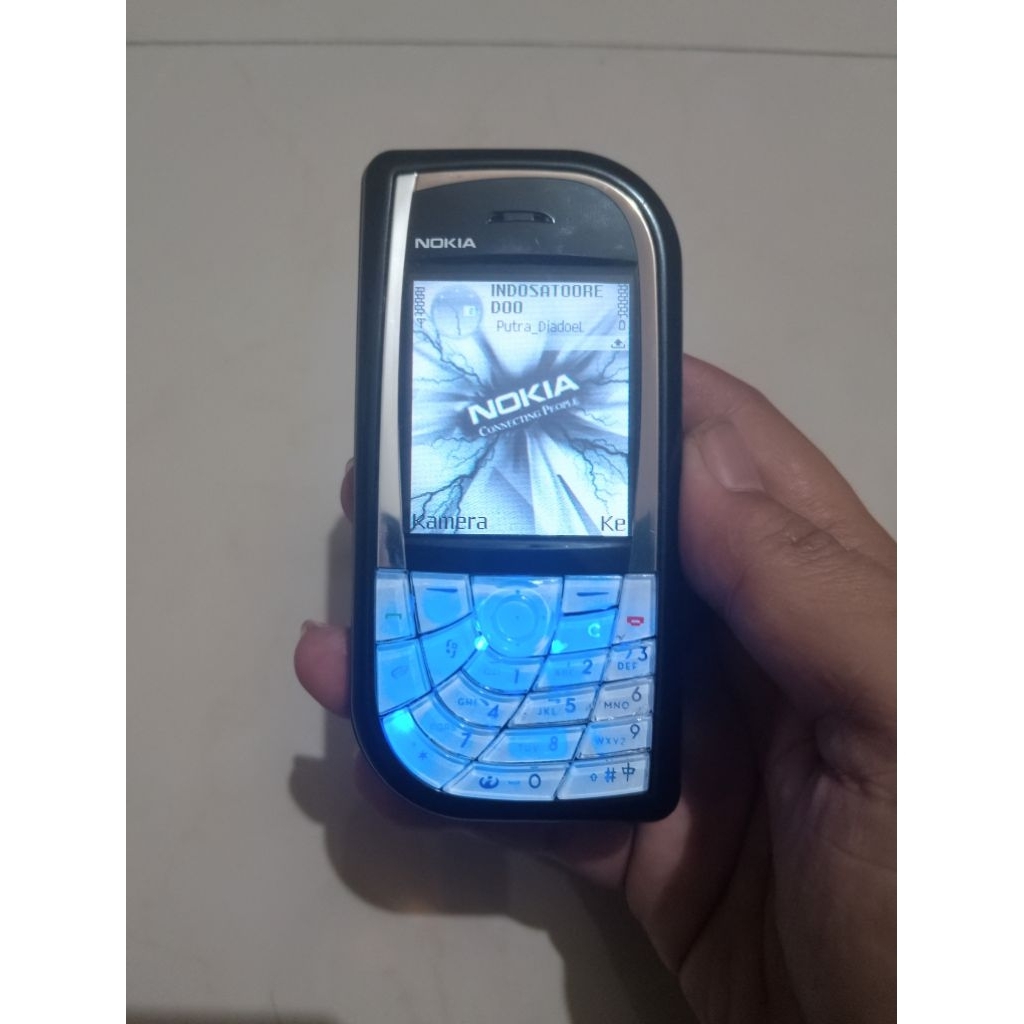 Nokia 7610 Ketupat Hitam Black Mamba Super Spesial Limited Edition Rare Reguler Old Retro Normal Jay