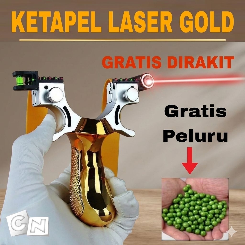 Ketapel Laser Tactical Katapel Berburu Slingshot Laser Big Power