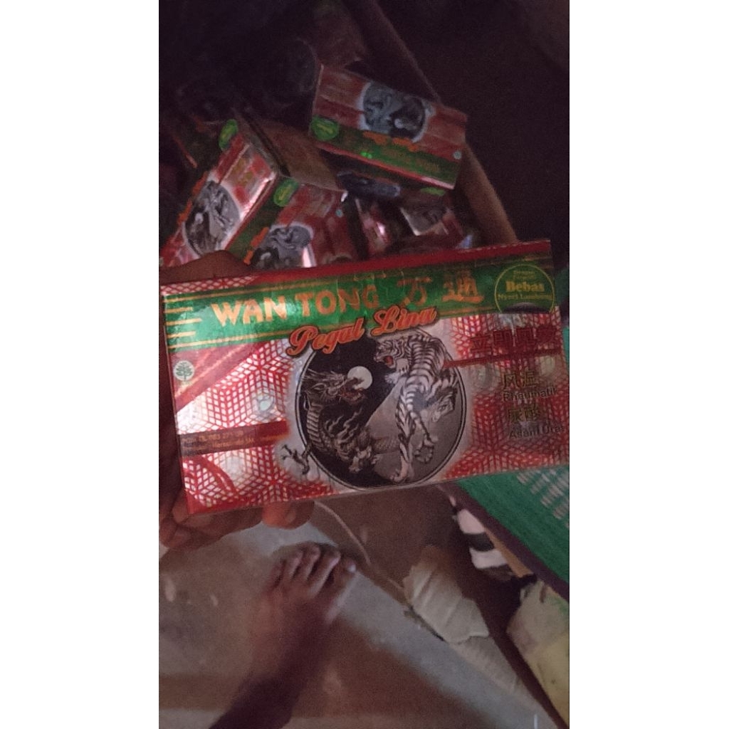 Wan Tong Kapsul Serbuk Ramuan Tradisional Pegal Linu dan Asam Urat