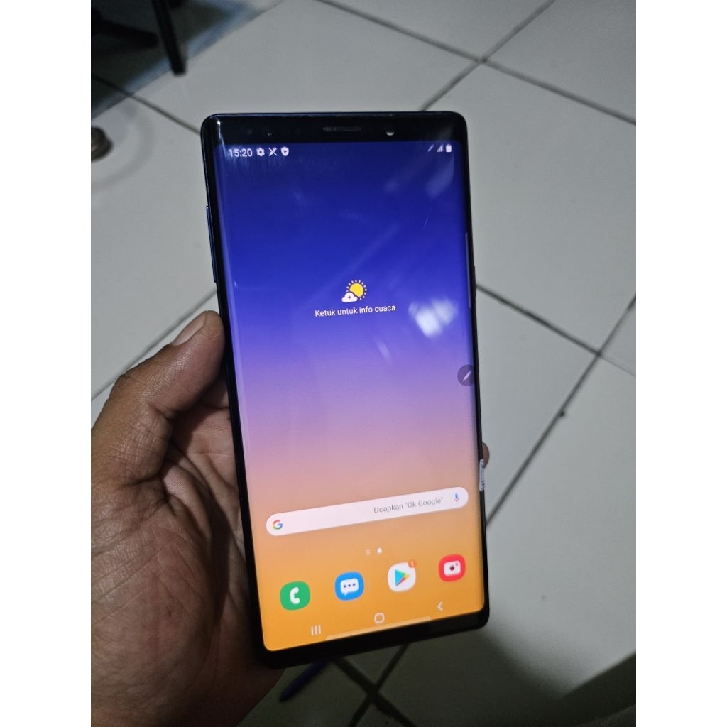 lcd Samsung note 9 minus